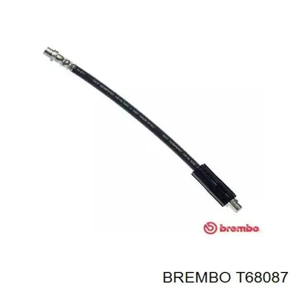 Купить T68087 Brembo Задний тормозной шланг