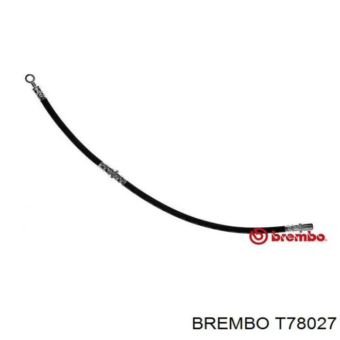 Шланг тормозной задний правый T78027 Brembo