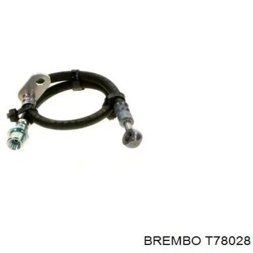 Шланг тормозной передний левый T78028 Brembo