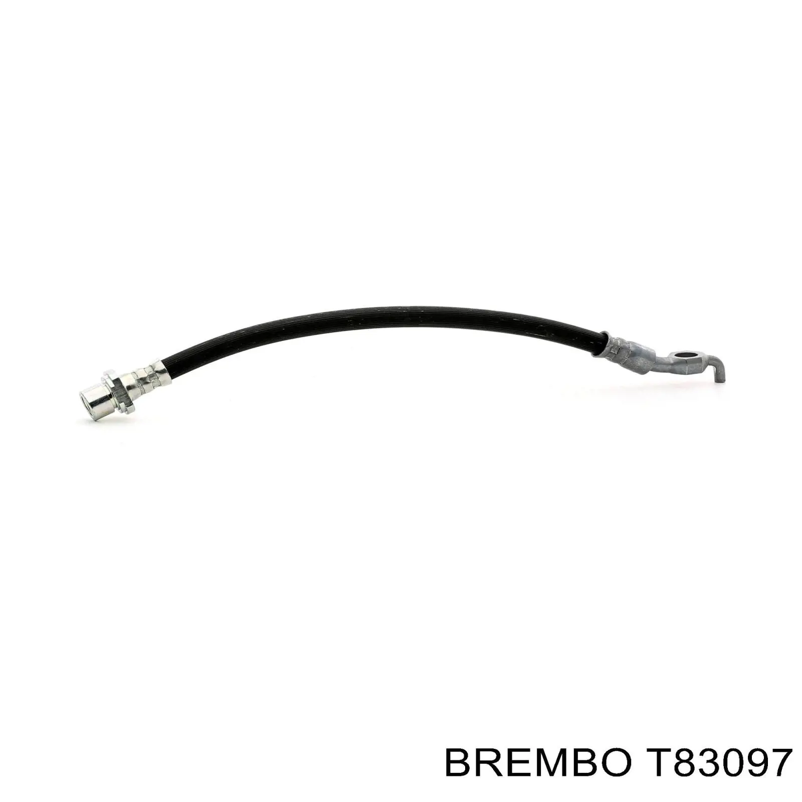 Tubo flexible de frenos trasero T83097 Brembo