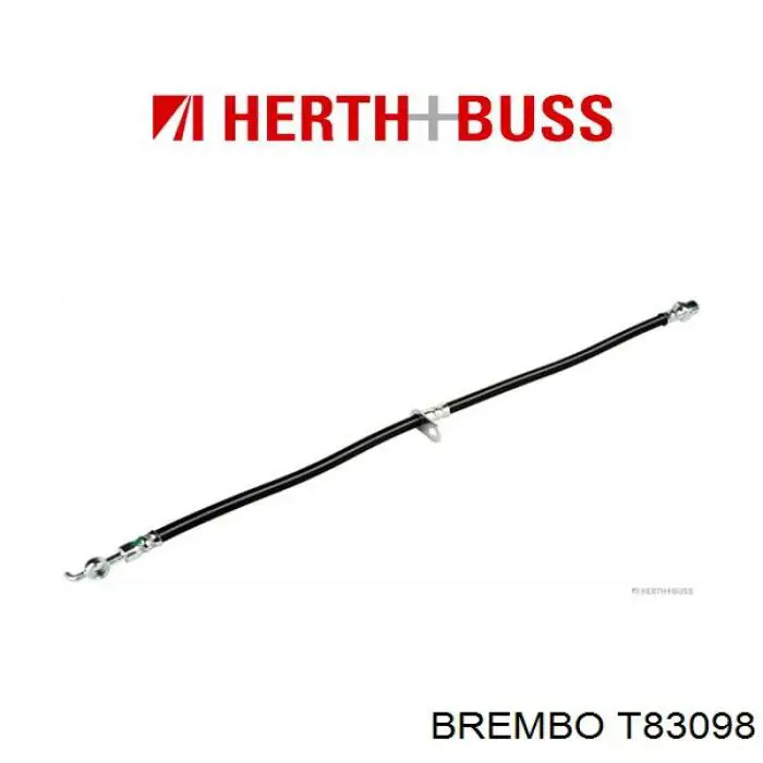 Шланг тормозной задний, правый Brembo T83098 цена, от 16.13 USD