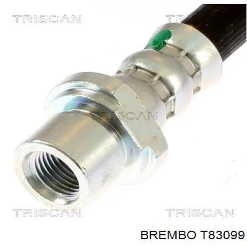 Шланг тормозной передний, левый Brembo T83099 цена, от 23.85 USD