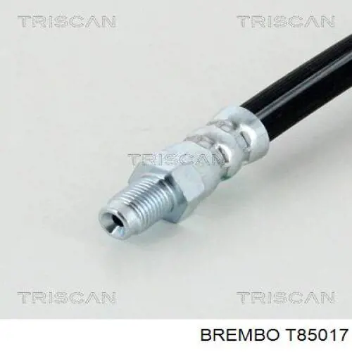 Tubo flexible de frenos trasero T85017 Brembo