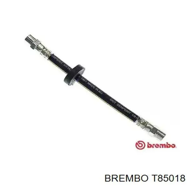 T85018 Brembo шланг тормозной задний