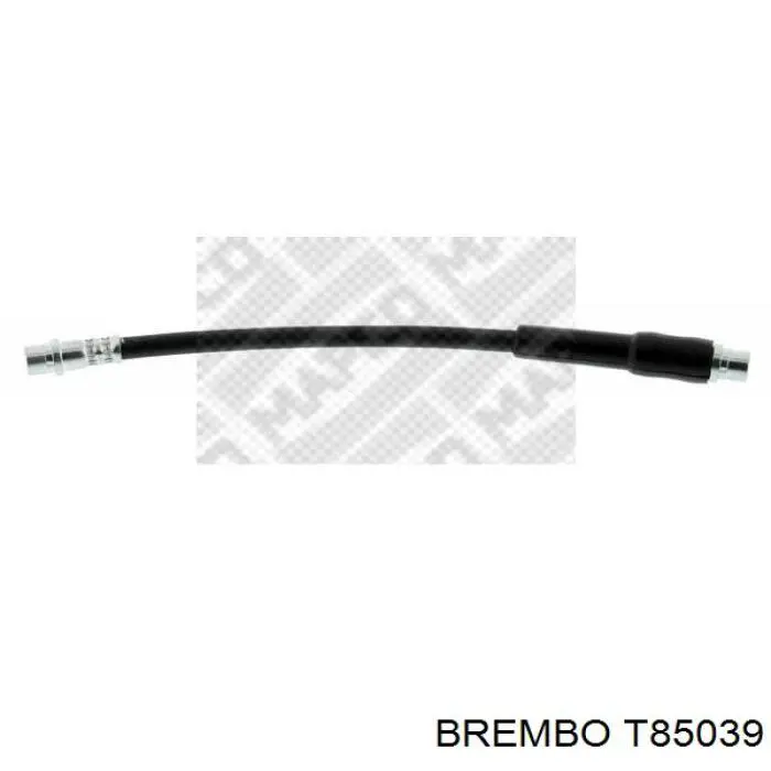Шланг тормозной передний Brembo T85039