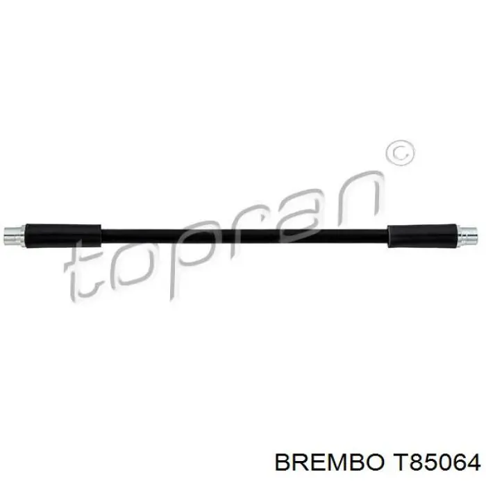 T 85 064 Brembo шланг тормозной передний