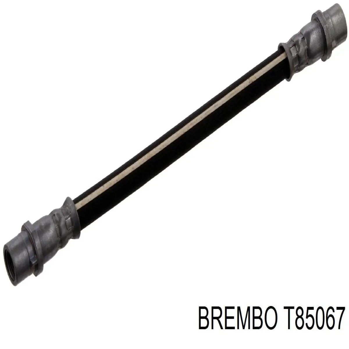 T85067 Brembo шланг тормозной задний