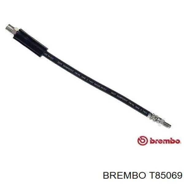 Tubo flexible de frenos trasero T85069 Brembo