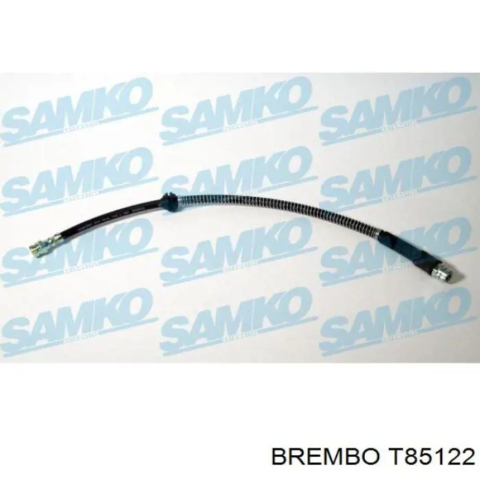 Tubo flexible de frenos trasero T85122 Brembo