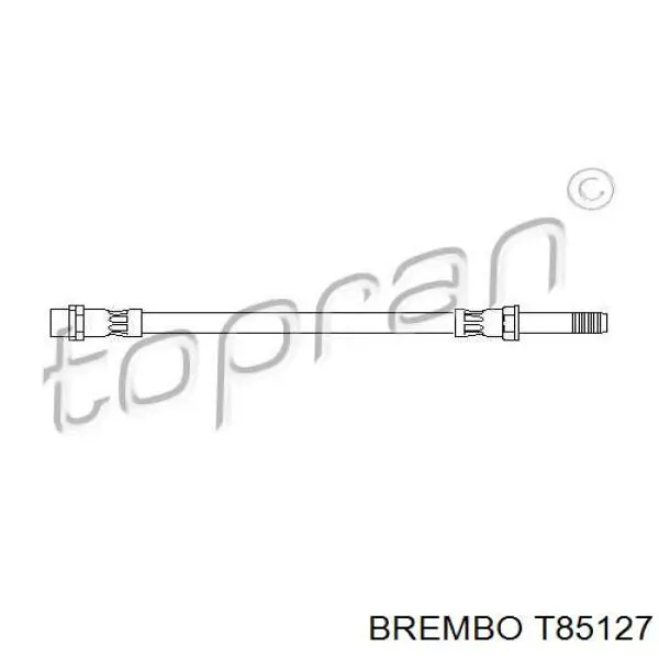 Задний тормозной шланг T85127 Brembo