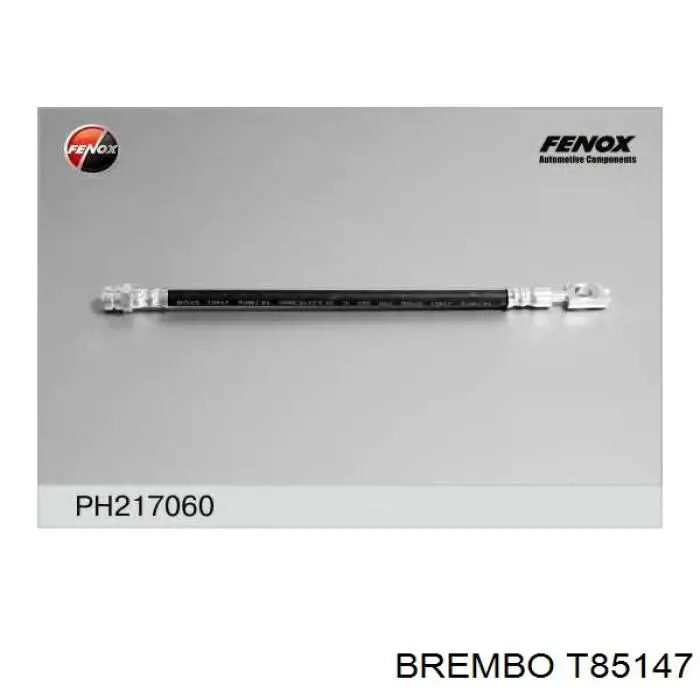 Tubo flexible de frenos trasero T85147 Brembo
