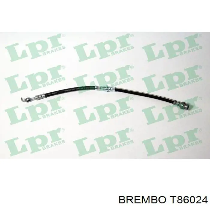 Tubo flexible de frenos trasero T86024 Brembo