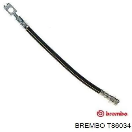 Шланг тормозной передний T86034 Brembo