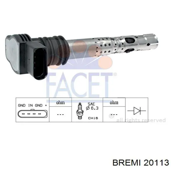 Катушка Bremi 20113
