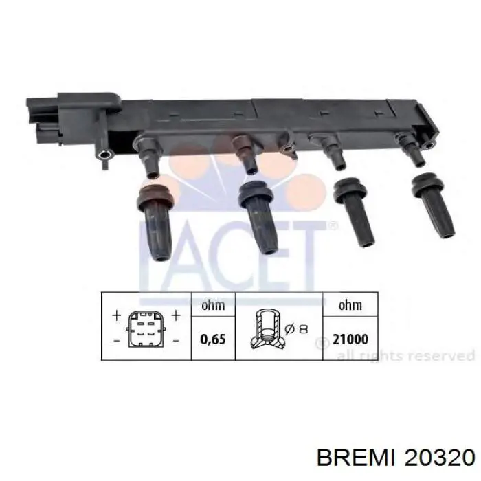 Модуль зажигания Bremi 20320 цена, от 84.05 USD