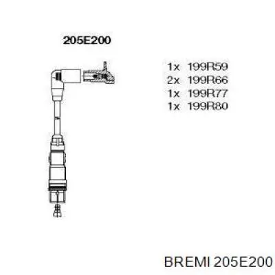 205E200 Bremi высоковольтные провода
