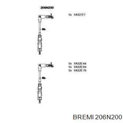 Купить 206N200 Bremi Провода высокого напряжения