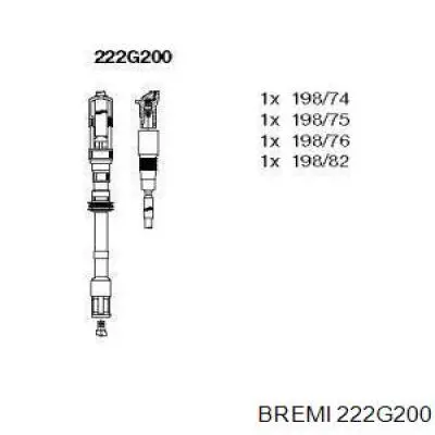 222G200 Bremi Провода высоковольтные
