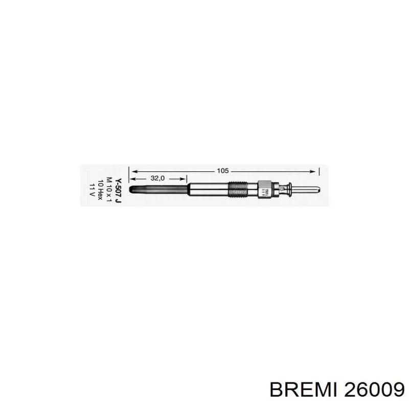 Купить 26009 Bremi Свечи накала