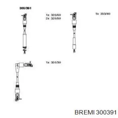 Высоковольтные провода 300391 Bremi