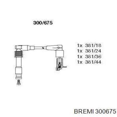 Высоковольтные провода 300675 Bremi