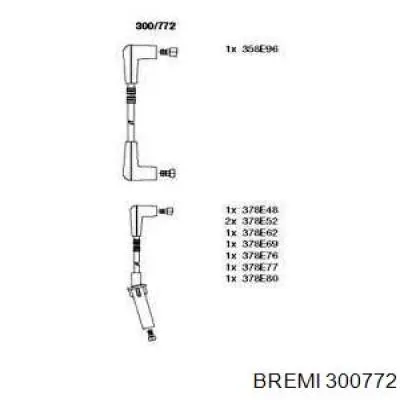 Высоковольтные провода 300772 Bremi