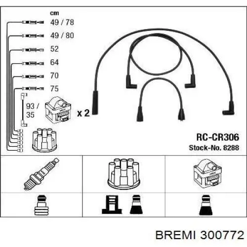 Провода зажигания Chrysler 04728190AB цена, от 35.66 USD