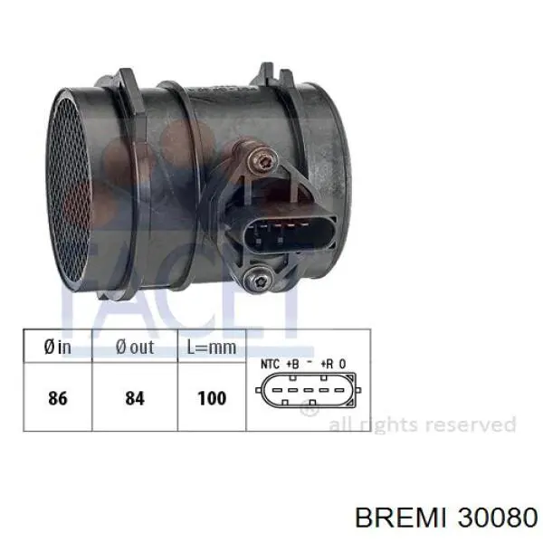Купить 30080 Bremi Воздухомер