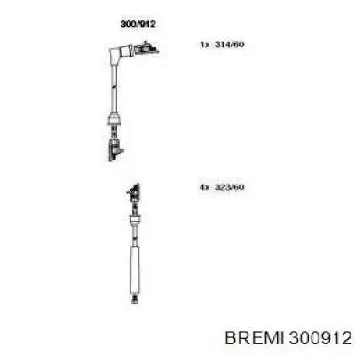 Высоковольтные провода 300912 Bremi