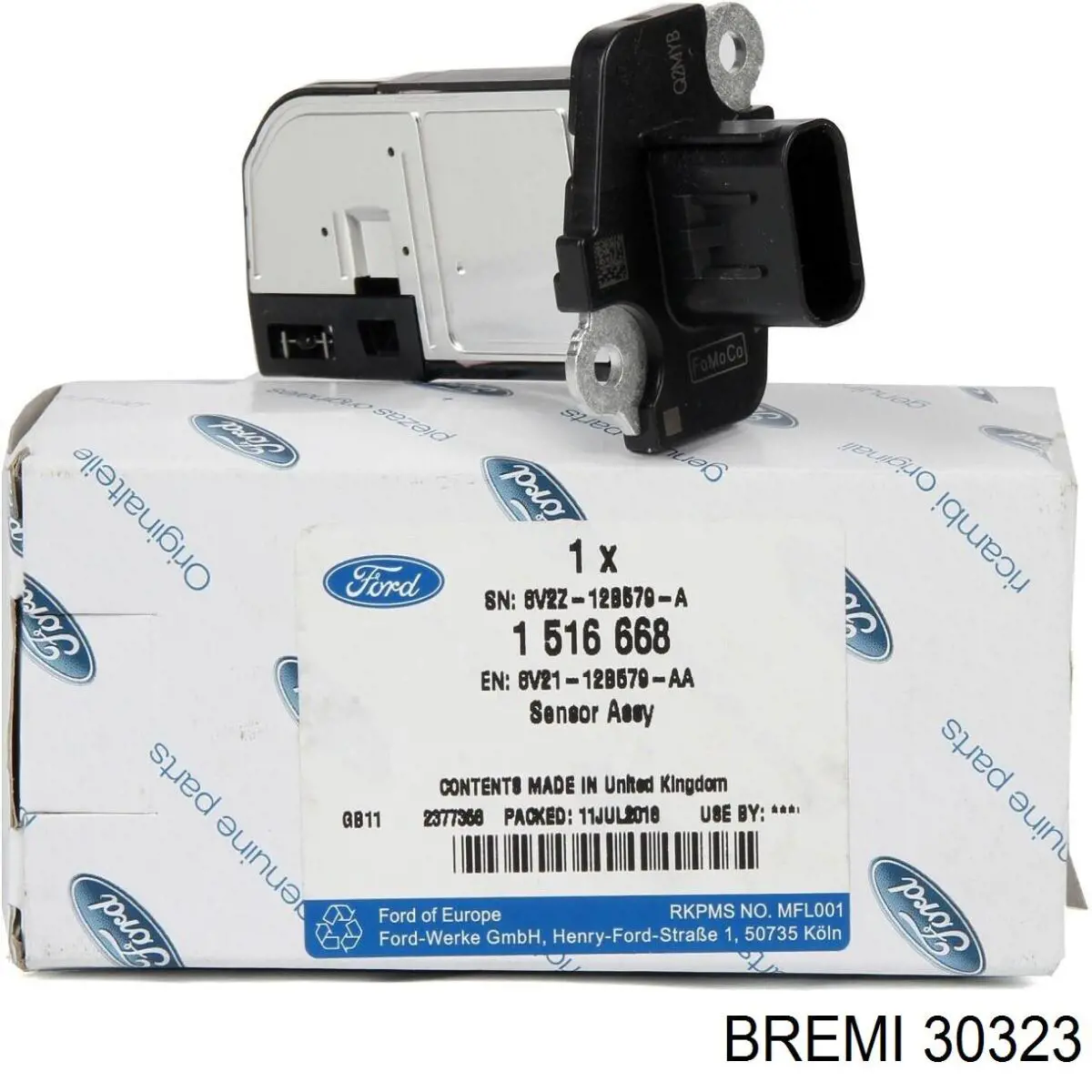 Sensor De Flujo De Aire/Medidor De Flujo (Flujo de Aire Masibo) 30323 Bremi