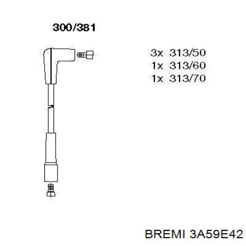 Бронепровода Bremi 3A59E42