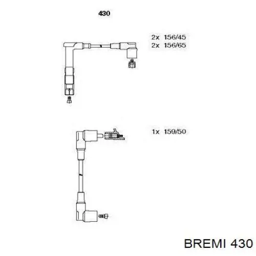 Провода зажигания Bremi 430 цена, от 60.39 USD