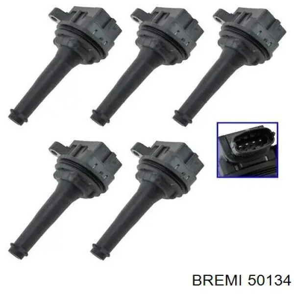 50134 Bremi Датчик АБС (ABS) задний, правый