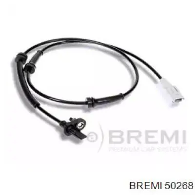 Sensor ABS trasero 50268 Bremi