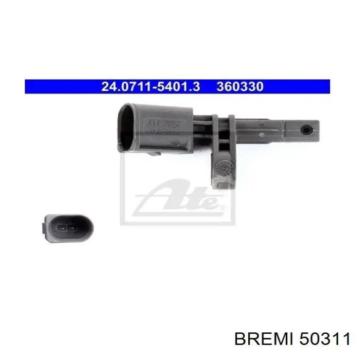 Купить 50311 Bremi Датчик АБС задний левый
