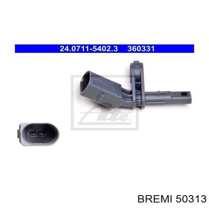Купить 50313 Bremi Датчик АБС задний правый