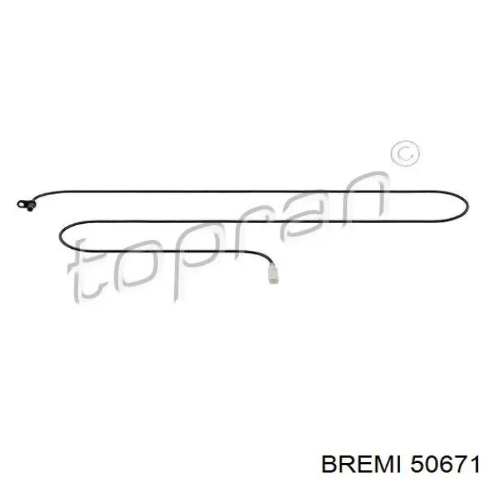 Датчик АБС (ABS) задний правый Bremi 50671 цена, от 22.12 USD