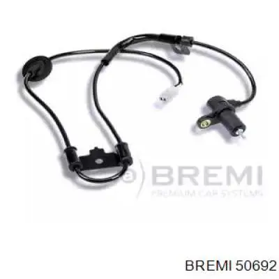 Sensor ABS trasero izquierdo 50692 Bremi