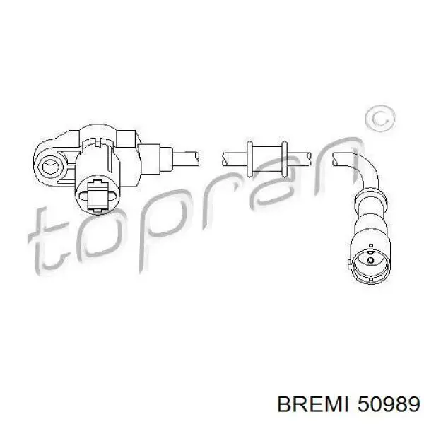 Купить 1247223 Opel Датчик АБС задний правый