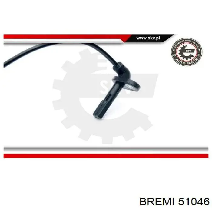 Датчик АБС передний 51046 Bremi