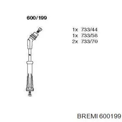 Высоковольтные провода 600199 Bremi