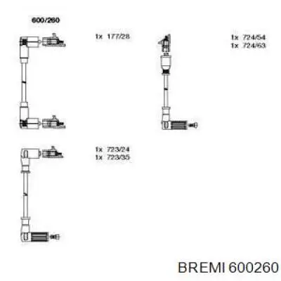 Высоковольтные провода 600260 Bremi