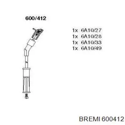 Высоковольтные провода 600412 Bremi