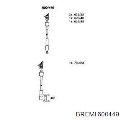 Купить 986357117 Bosch Провода высокого напряжения