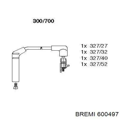 Бронепровода Bremi 600497