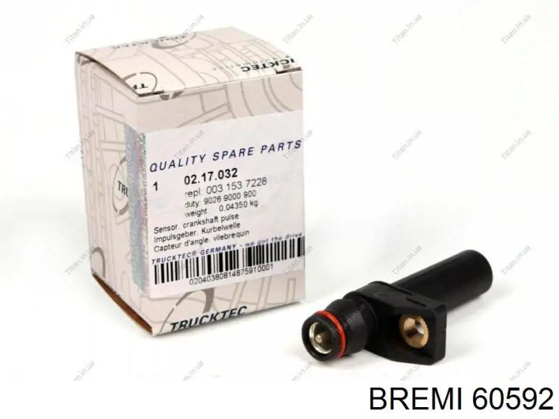Купить 60592 Bremi Датчик оборотов коленвала