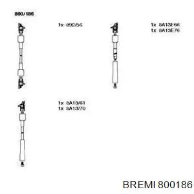 800186 Bremi высоковольтные провода