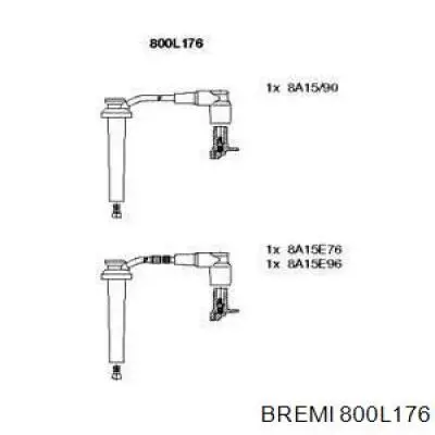 Провода высоковольтные, комплект BREMI 800L176