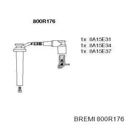 BR800R176 Bremi высоковольтные провода