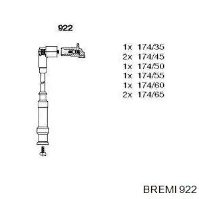 Высоковольтные провода 922 Bremi